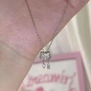 2023 Hello Kitty Cat and Fishbone Necklace